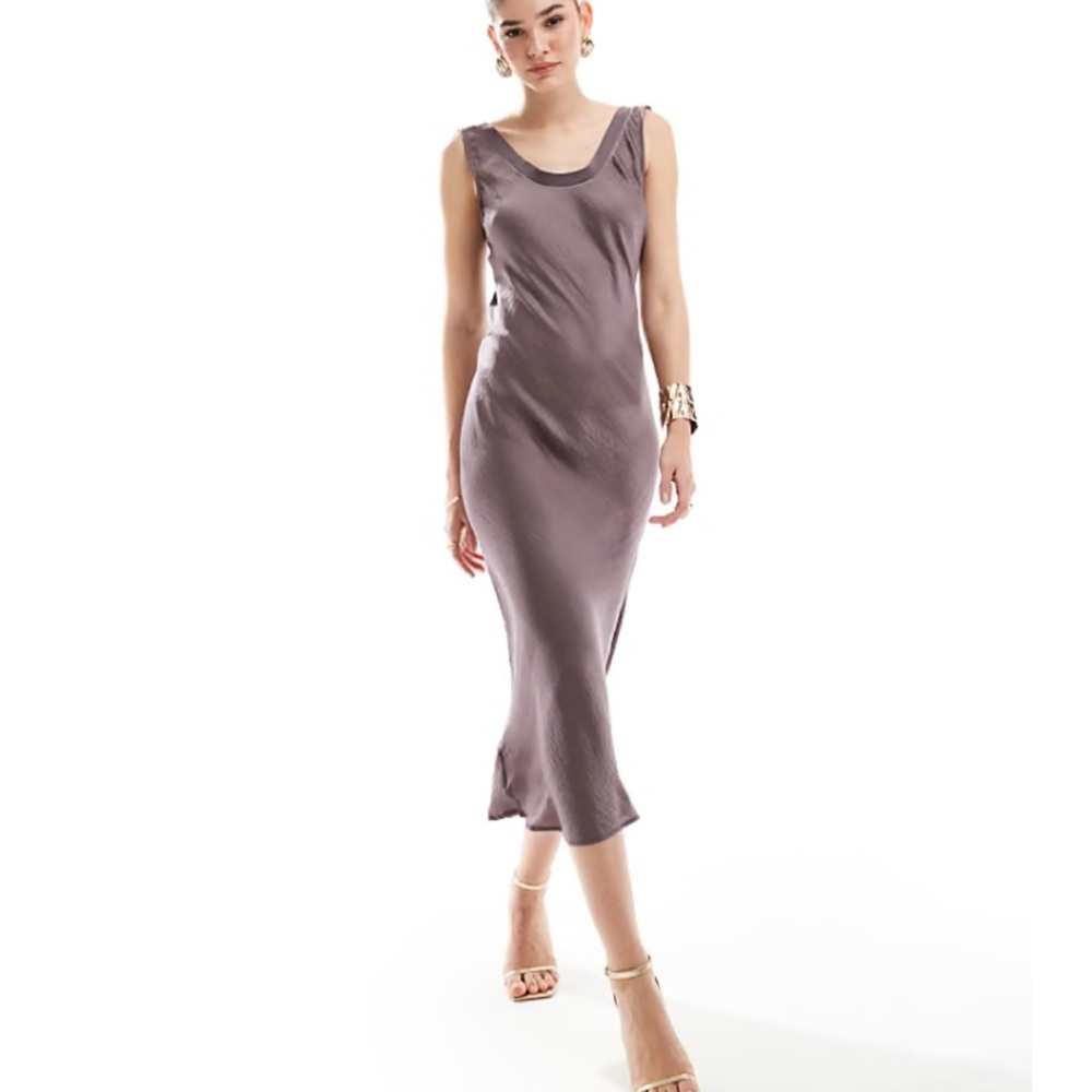 ASOS Mauve Midi Dress
